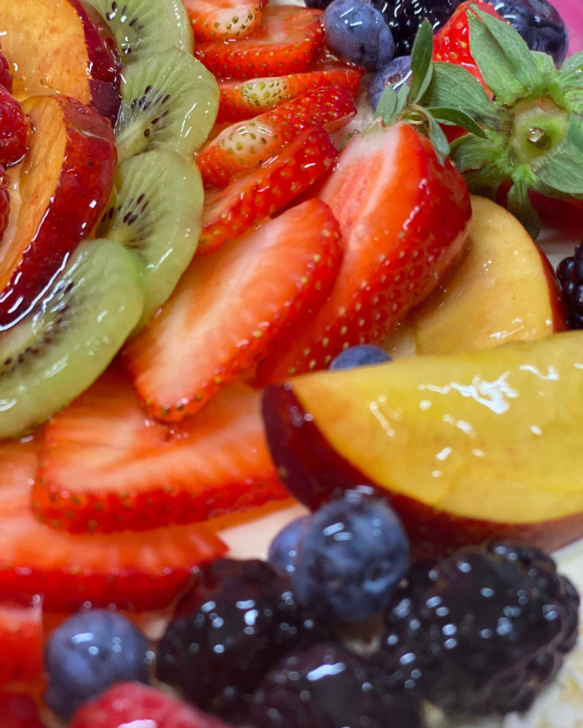 dettaglio torta frutta